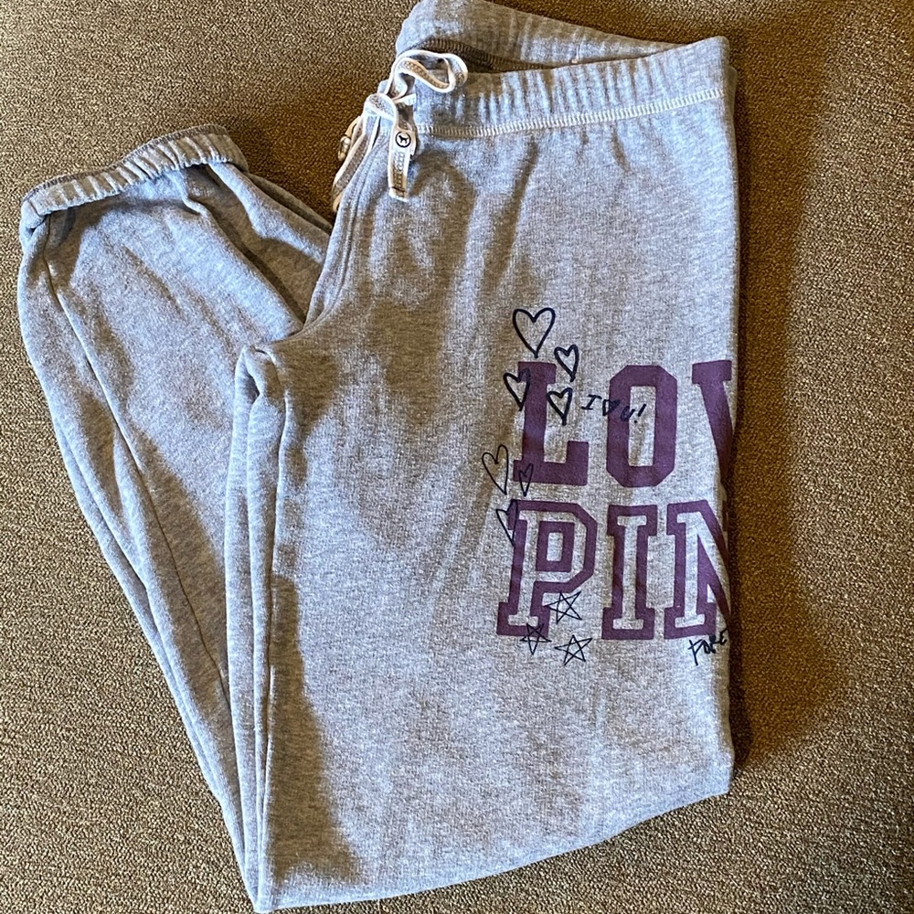 •Victoria Secret Grey Joggers